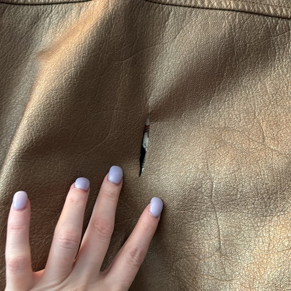 Men’s Calvin Klein Leather Jacket - Picture 5 of 7